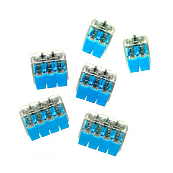 Autobar Snap Connector Block Mixed Pack of 6