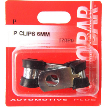 Autobar P?Clips 6mm Pack of 2