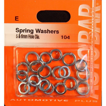 Autobar Spring Washers 5mm/6mm Pack of 10