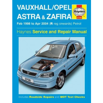 Workshop Manual Hayne Manual Astra Pet 98-02