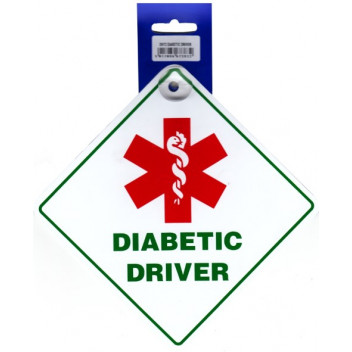Diabetic Driver Sticker