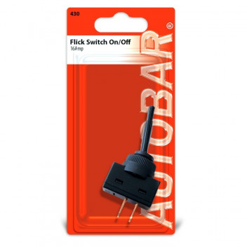 Autobar Flick Switch On/Off 16 Amp