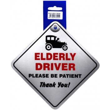 Elderly Driver Sticker