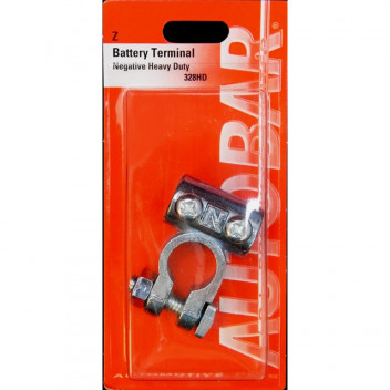 Autobar Battery Terminal Negative Heavy Duty M6