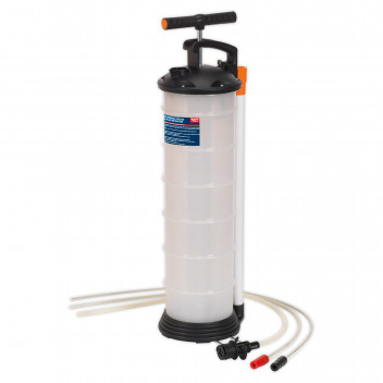 Sealey TP69 6.5L Manual Vacuum Oil & Fluid Extractor - Hand