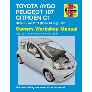 Workshop Manual Haynes Manual Aygo Peug 107 & Citr C1