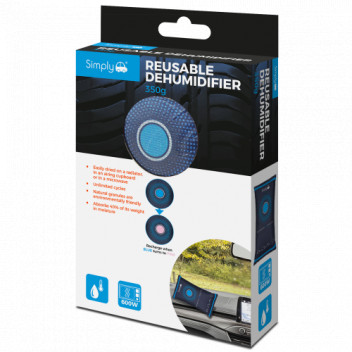 Simply Auto DEH003 350g Reusable Car Dehumidifier - Compact