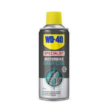 WD-40 44074 Specialist Chain Lubricant 400ml - Long-Lasting