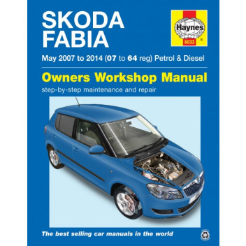 Workshop Manual Haynes Manual Skod Fabia 07-14