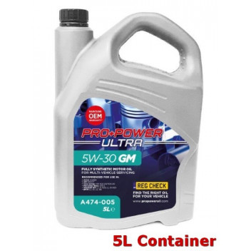 5W-30 GM Fully Synthetic Engine Oil 5L