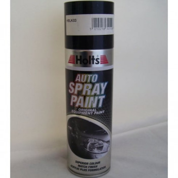 Holts HBLK03 Black Paint Match Pro Vehicle Spray Paint 300ml