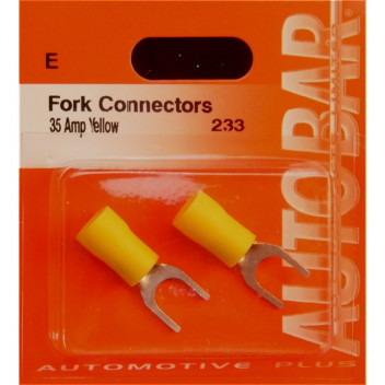 Autobar Fork Connectors 35 Amp Pack of 2
