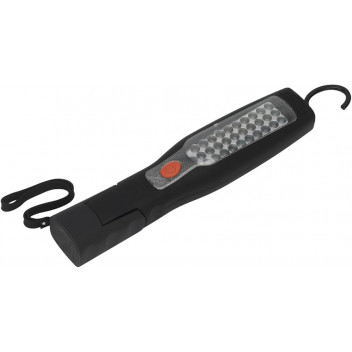 Sealey LED3010 Cordless Rechargeable Work Lamp - 30+5 LED In