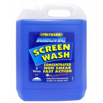 Polygard 18210 Pro Screen Wash -20?C 5L - Powerful Winter Wi