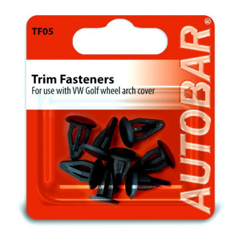 Autobar Trim Fasteners for VW Pack of 8