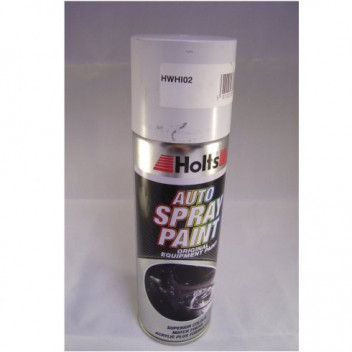 Holts HWHI02 White Paint Match Pro Vehicle Spray Paint 300ml