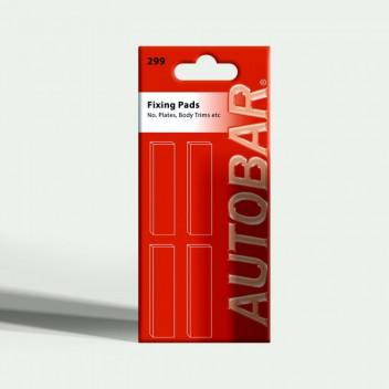 Autobar Number Plate Trim Fixers Pack of 4