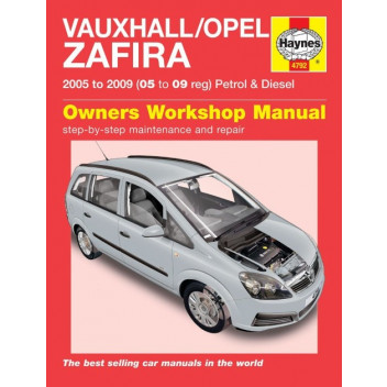 Workshop Manual Haynes Manual Zafira 05-09