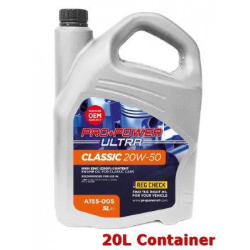 20W-50 High Zinc Mineral Engine Oil 20L