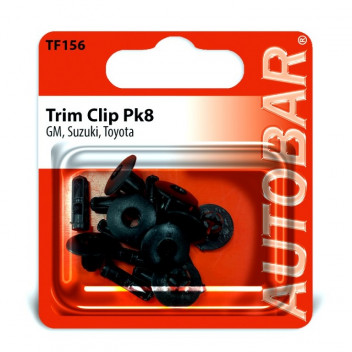 Autobar GM/Suzuki/Toyota Trim Clip Pack of 8