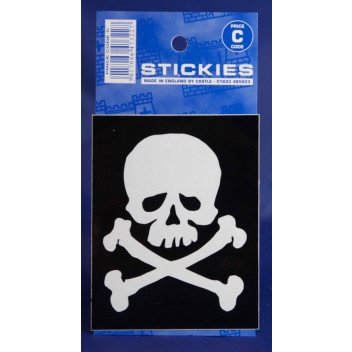 Skull and X Bones Sticker