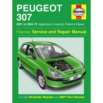 Workshop Manual Haynes Manual Peug 307 01-04
