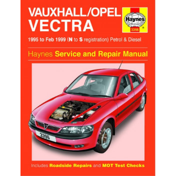 Workshop Service & Repair Manual Vauxhall Vectra 95-98