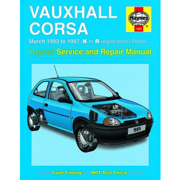 Workshop Manual Haynes Manual Corsa 93-97