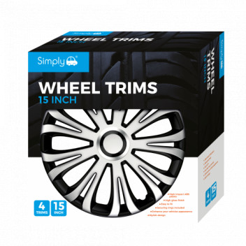 Simply Auto SWT168-15 Thrust Wheel Trim Set (15 Inch)
