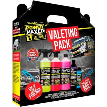 Power Maxed PMVALPK Car Valeting Gift Set - Complete Exterio