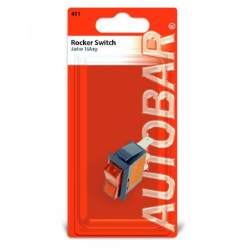 Autobar Rocker Switch Amber