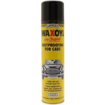 Hammerite 5092943 Waxoyl Clear Aerosol 400ml - Clear Spray R