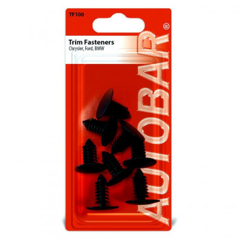 Autobar Ford/Chrysler Trim Clip Pack of 8