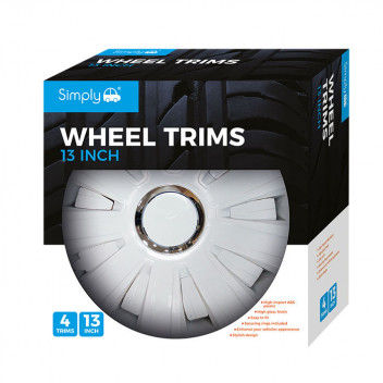 Simply Auto SWT132 Inferno White Wheel Trim Set (15 Inch)