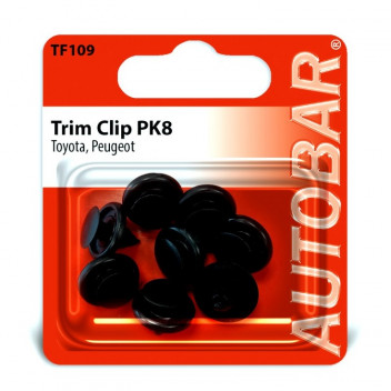 Autobar Trim Clip ? Toyota/Peugeot Pack of 8