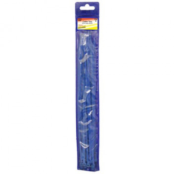 Pearl Automotive PWN809 Silver 300mm Cable Ties - Pack of 20