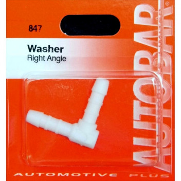 Autobar Washer Right Angle Connector