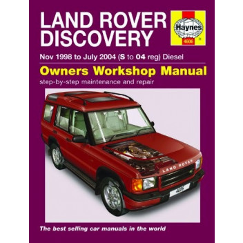 Workshop Manual Land Rover Discovery 98-04