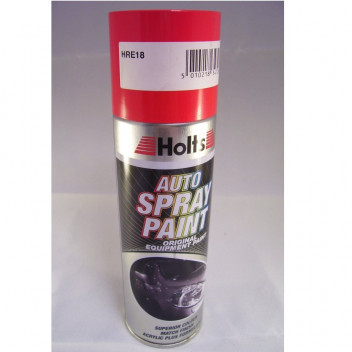 Holts HRE18 Red Paint Match Pro Vehicle Spray Paint 300ml