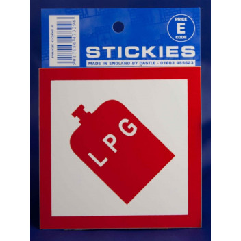 LPG Large Sticker
