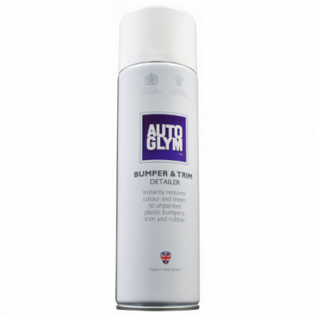 Autoglym Bumper and Trim Detailer 450ml Aerosol Dressing for
