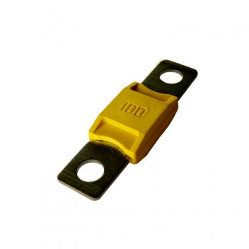 Autobar Mega Fuse 100 Amp Yellow