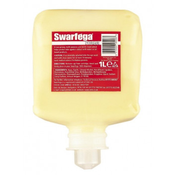 DEB SPR1LC Swarfega Barrier Cream Cartridge 1L