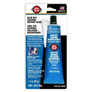 Super Glue Corp P80006 Instant Gasket Blue 85g - High Temp R