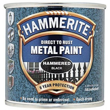 Hammerite 5092955 Hammered Black 750ml - Hammered Finish Rus