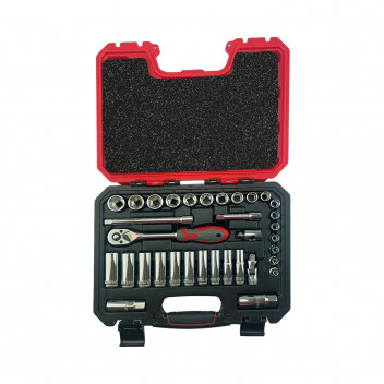 Simply Auto TSET30 34 Piece Socket Set - Compact Metric Tool