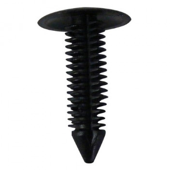 Pearl Automotive PWN965 Fir Tree Trim Buttons - Black 0.7-20