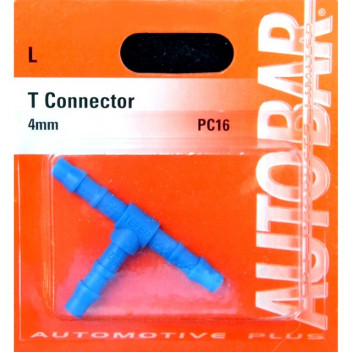Autobar T?Connector 4mm
