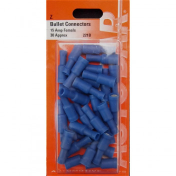Autobar Female Bullets 15 Amp Pack of 30