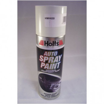 Holts HWHI20 White Paint Match Pro Vehicle Spray Paint 300ml